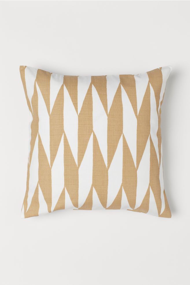 Patterned cushion cover | H&M (UK, MY, IN, SG, PH, TW, HK)