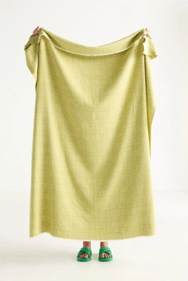 Sutton Plaid Throw Blanket | Anthropologie (US)