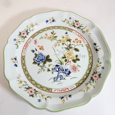 One Single Vintage Mikasa Heritage Imari Bouquet 10 7/8" Dinner Plate Dish | eBay US