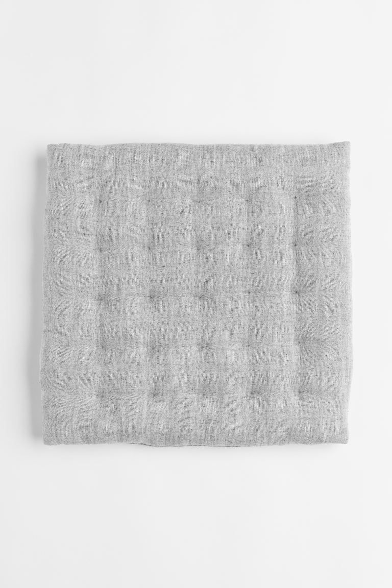 Linen-blend Seat Cushion | H&M (US + CA)