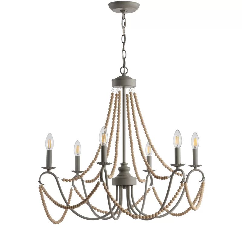 Carnes 6-Light Candle Style Chandelier | Wayfair North America