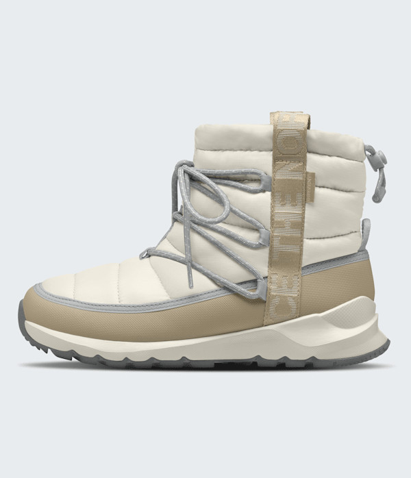 The North Face Women’s Thermoball™ Lace Up Waterproof Boots (Size: 5): Natural Crème Pentagonal Patch | The North Face (US)