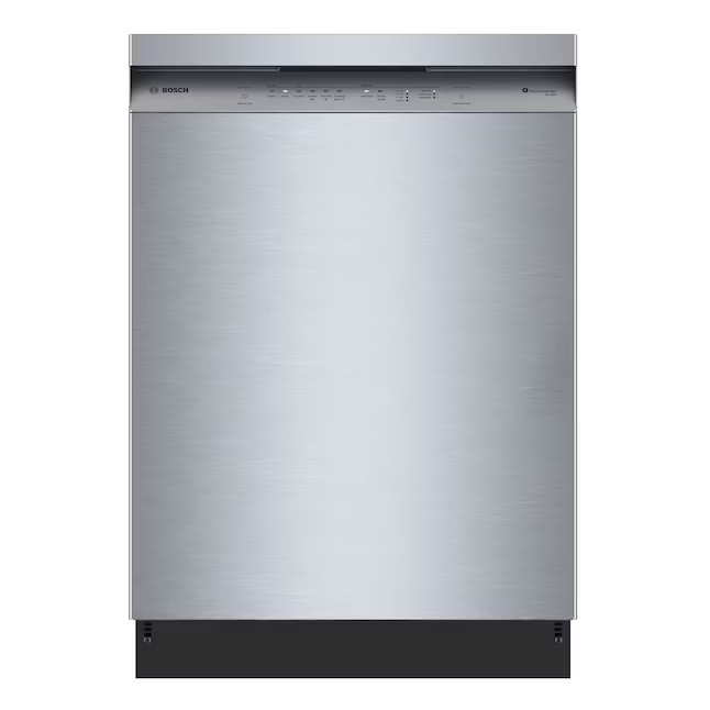 Bosch 300 Series 24-in Front Control Built-in Dishwasher With Third Rack ( Stainless Steel ) , 50... | Lowe's