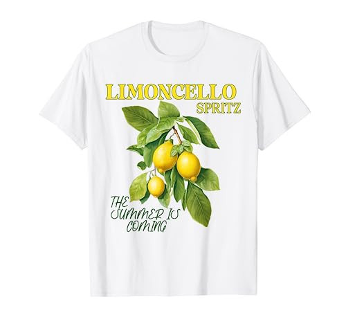 LIMONCELLO SPRITZ X Lemon Liqueur Lemon Liqueur Lemon Fun T-Shirt | Amazon (US)