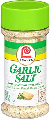 Lawry's Coarse Ground With Parsley Garlic Salt, 6 oz | Amazon (US)