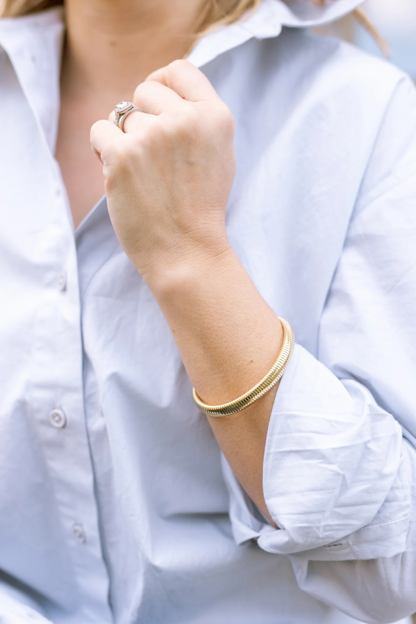 Avery Bangle Bracelet 8mm | Allie + Bess