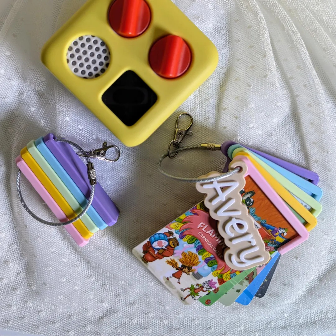 Custom Colors Reusable Yoto Card Holders & Name Tag | Keyring and Clasp - Etsy | Etsy (US)