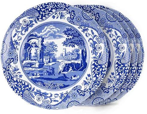Spode Blue Italian Salad Plates - Set of 4 | Amazon (US)