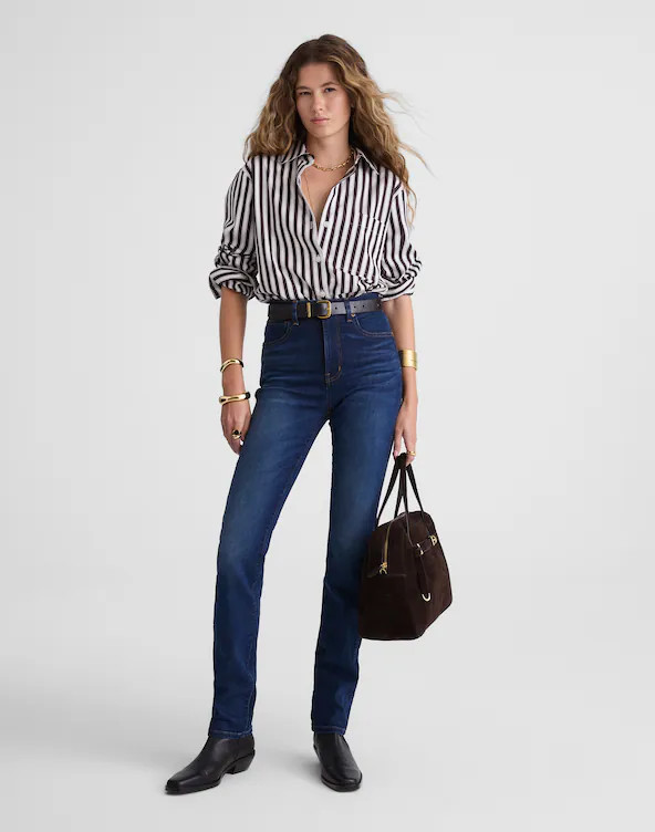 The Pencil Jean in Super Stretch Denim | Madewell