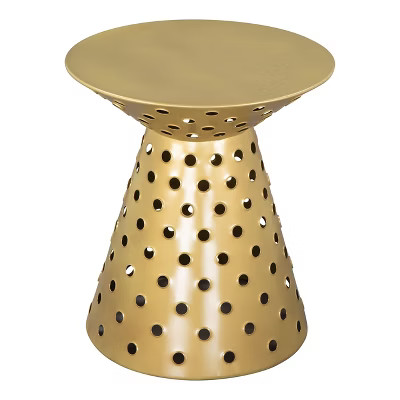 Zuo Proton Side Table Gold | Target