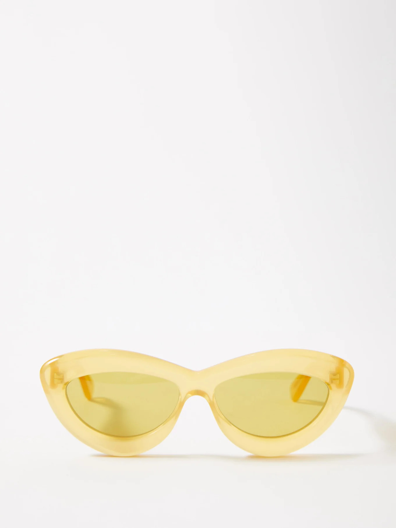 Oversized cat-eye acetate sunglasses | Matches (APAC)