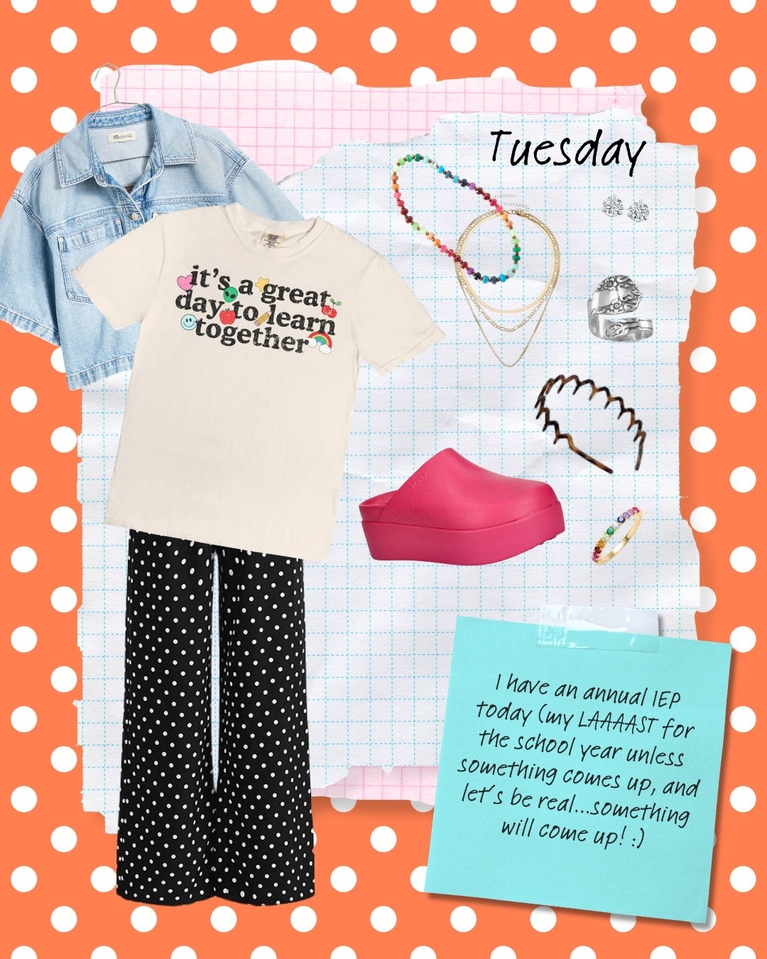 today’s ootd ☀️🍎