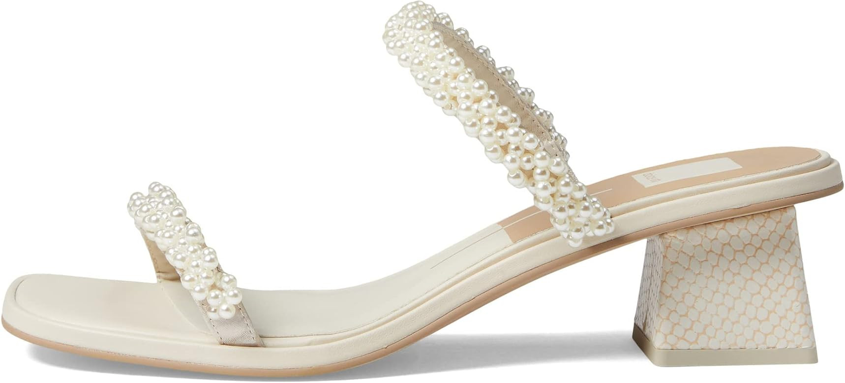 Dolce Vita Women's River Pearl Low, SCULPTURAL Heel | Amazon (US)