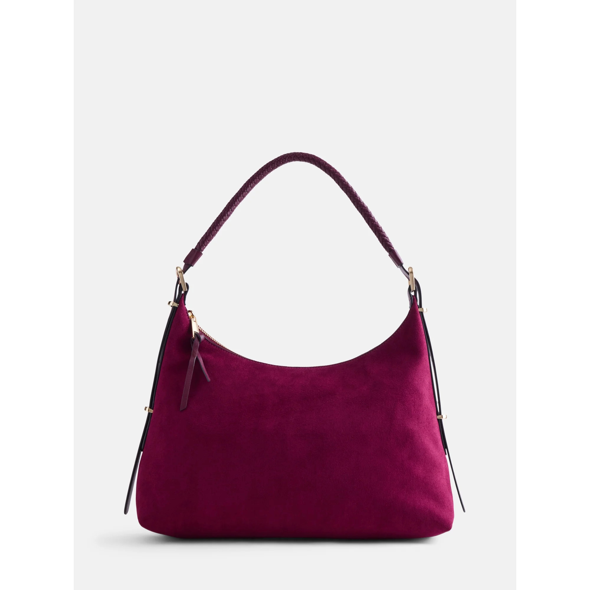 Scenario Women's Top Zipper Shoulder Bag, Merlot Wine | Walmart (US)
