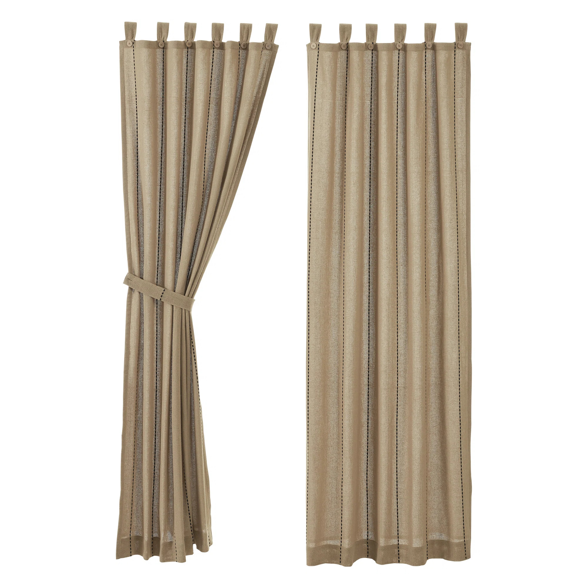 Azura 100% Cotton Room Darkening Curtain Panel Pair | Wayfair North America