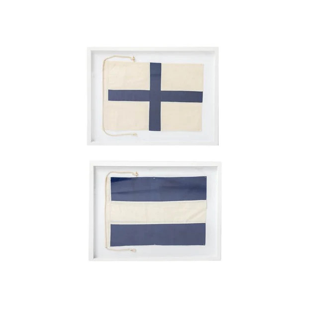 Nautical Flag Art Set II | Cailini Coastal