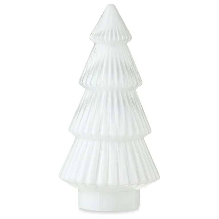 My Texas House Small White Glass Tree Decoration, 8.6" | Walmart (US)
