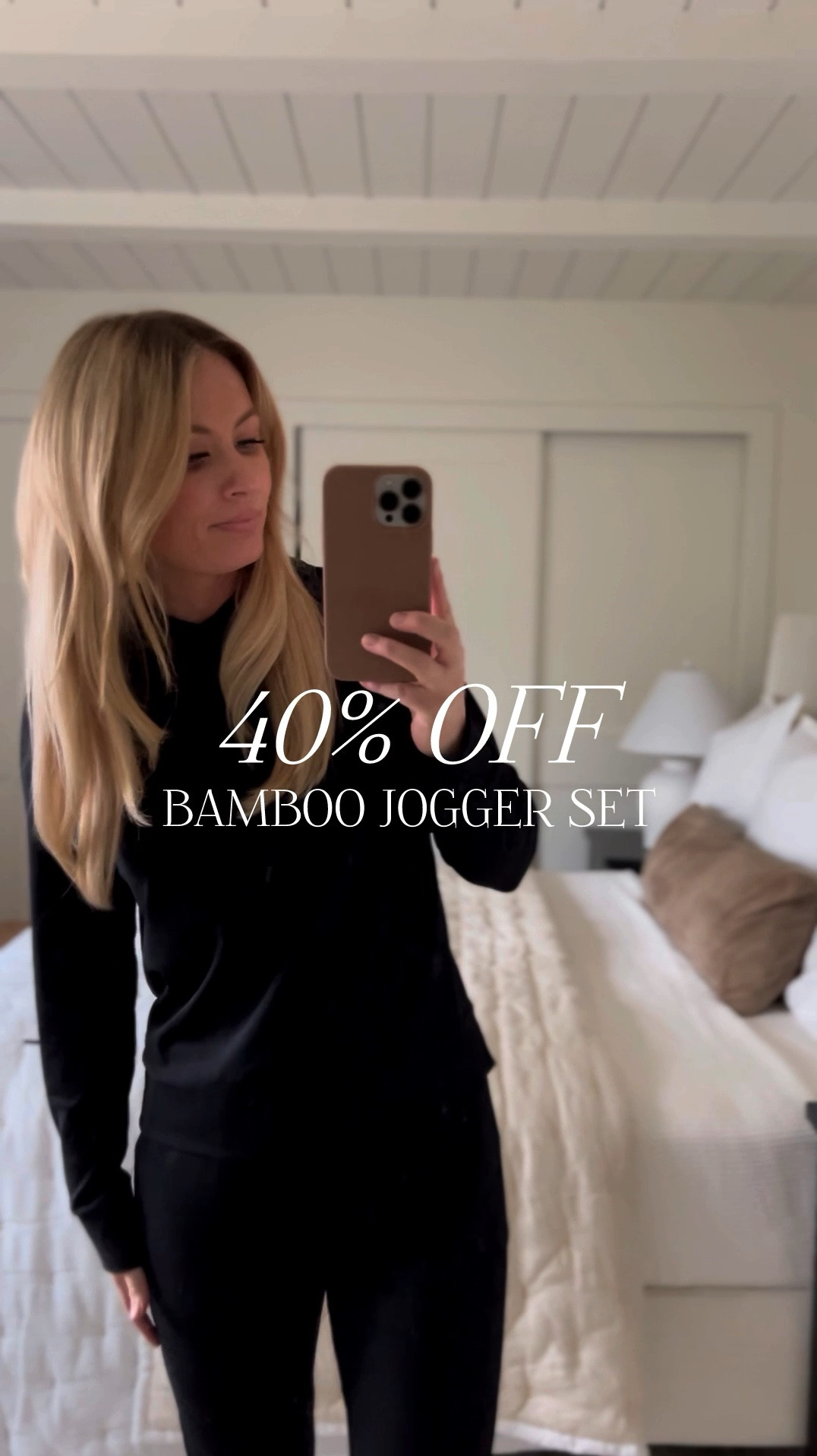 Creating cozy holiday moments at home in the softest Bamboo Jogger Set from @cozyearth. Whether it's movie marathons, gift wrapping, or sipping tea by the tree, this essential is pure holiday magic. Treat yourself (or someone you love!) with 40% OFF using code CE-WHOLEISTIC. Trust me, cozy never looked—or felt—this good! #cozyearthpartners #cozyearth


#LTKCyberWeek #LTKHoliday #LTKGiftGuide