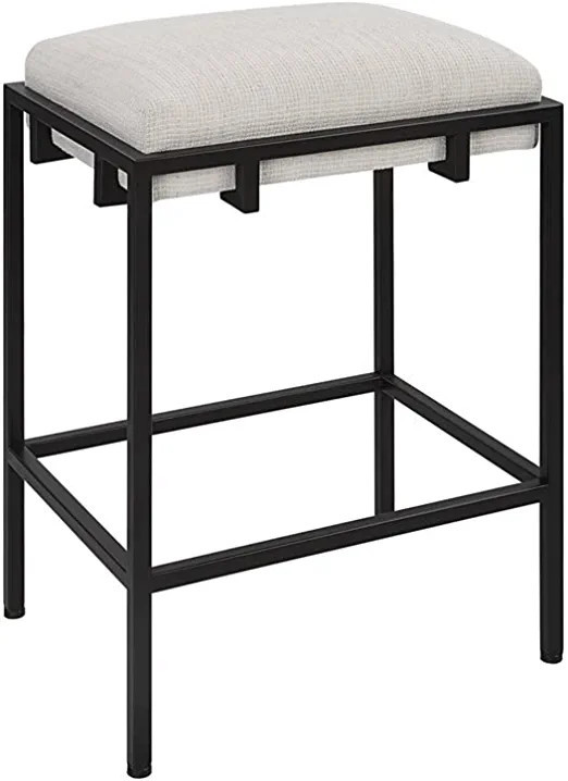Paradox Black and White Counter Stool | Amazon (US)