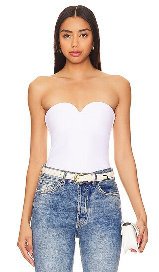 Susana Monaco Sweetheart Tube Top in White. - size XL | Revolve Clothing (Global)