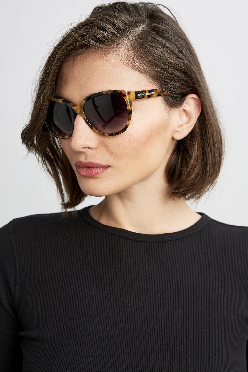 Squared Cateye Sunglasses | Elie Tahari