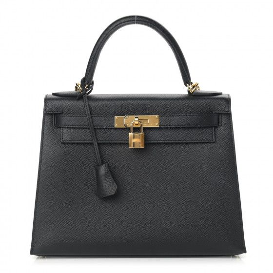 HERMES

Epsom Kelly Sellier 28 Black | Fashionphile