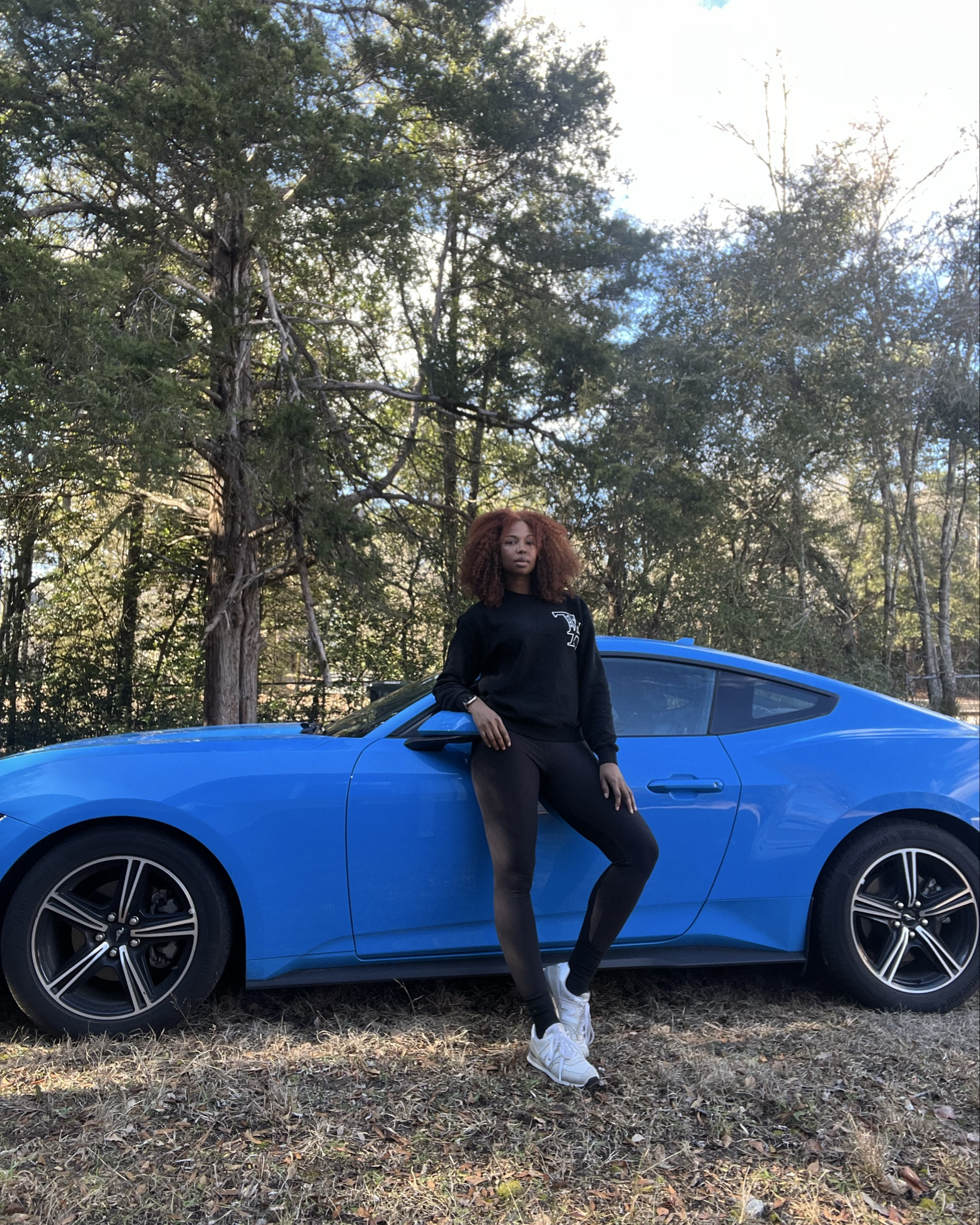 I love a drive to the country. Wearing my coziest sweatshirt and leggings for the long drive is the best idea ever. Also my new balance sneakers are needed in case I need to jump out of the way of any any wildlife.

Mustang not included… But isn’t it such a cute car? 

#CasualWear #Sweatshirts #TravelOutfit #CountryLife #RuralLiving 

#LTKActive #LTKootd #LTKFindsUnder100
