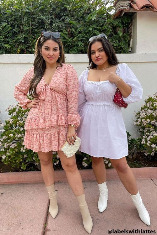 Ditsy Floral Flounce Mini Dress | Forever 21 (US)