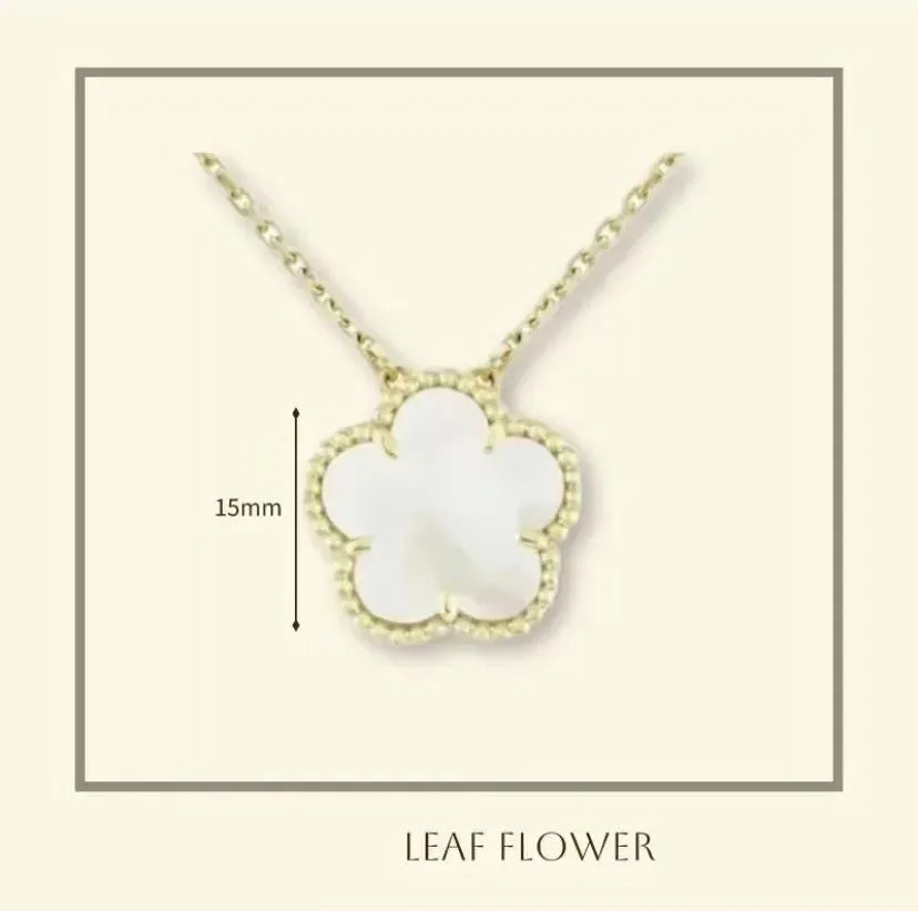 Save Big on Bulk Gucci Interlocking Bag Classic Clover Necklace Pendant Pearl Mother Sier Plated ... | DHGate