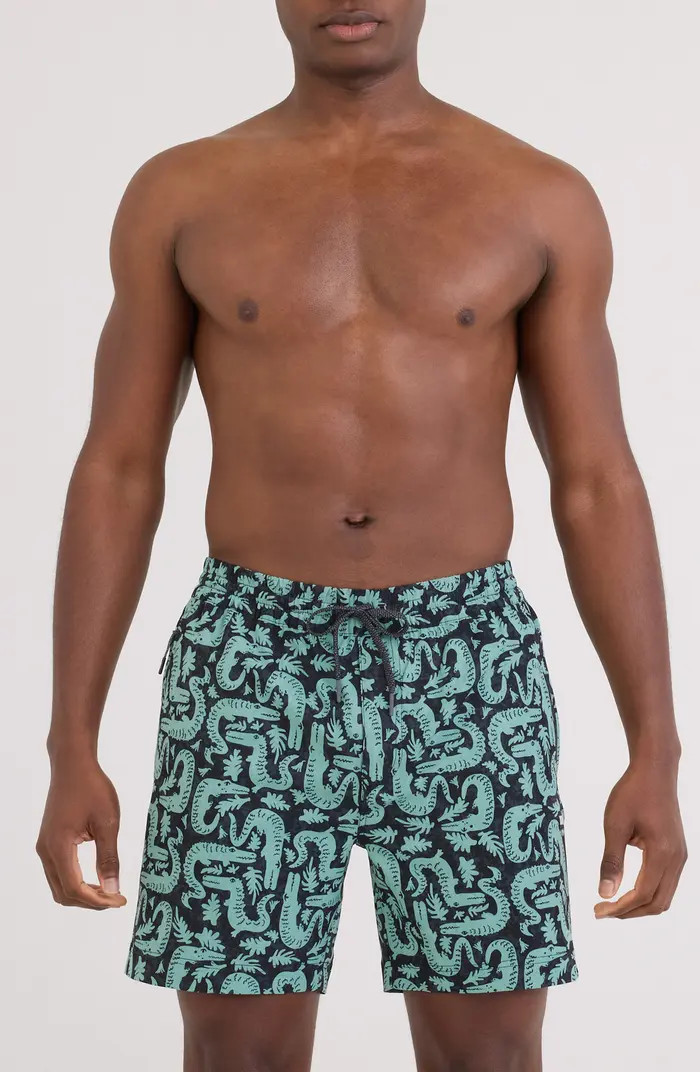 Sea to Shore 2N1 6-Inch Volley Swim Trunks | Nordstrom