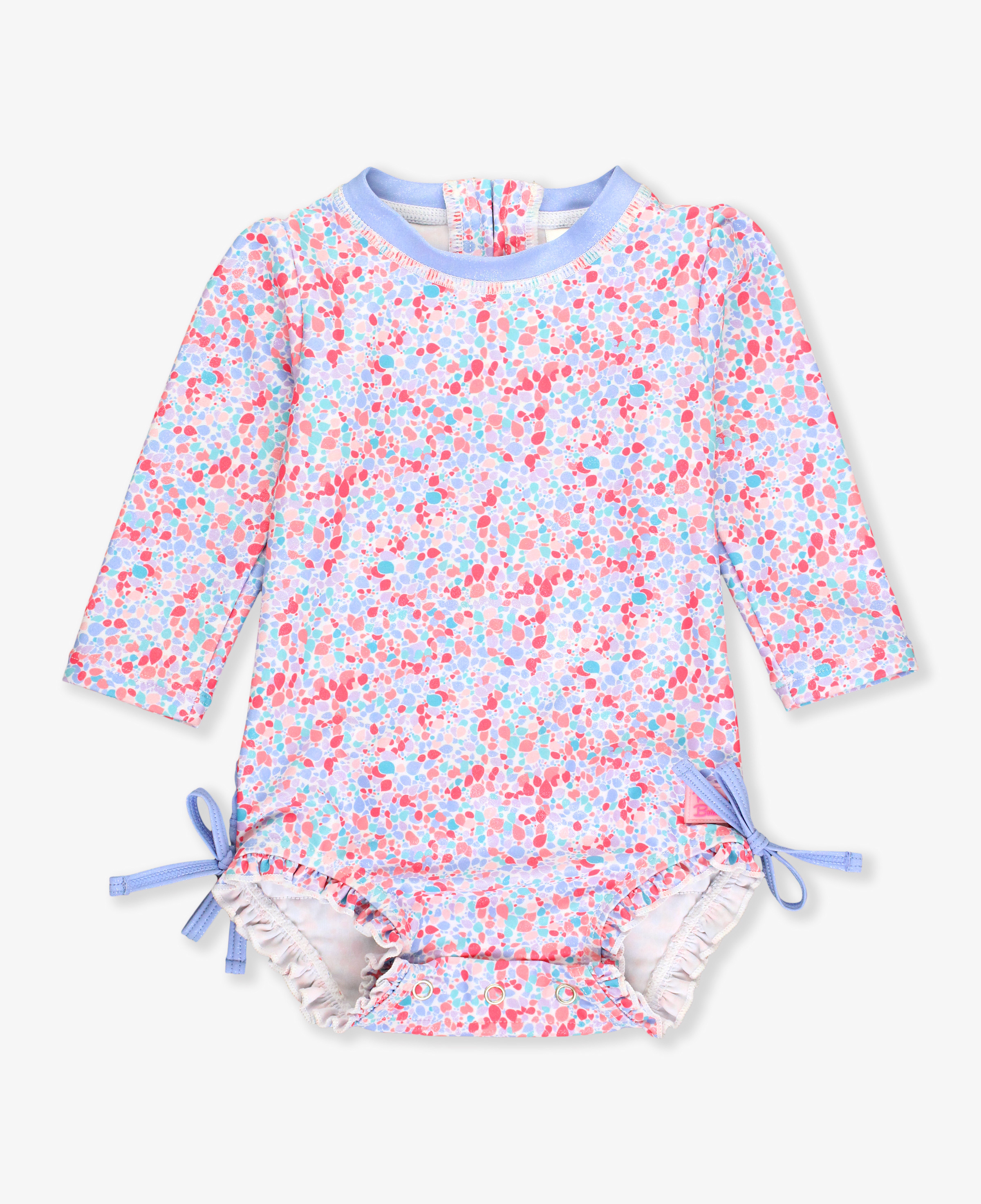 Long Sleeve One Piece Rash Guard | RuffleButts / RuggedButts