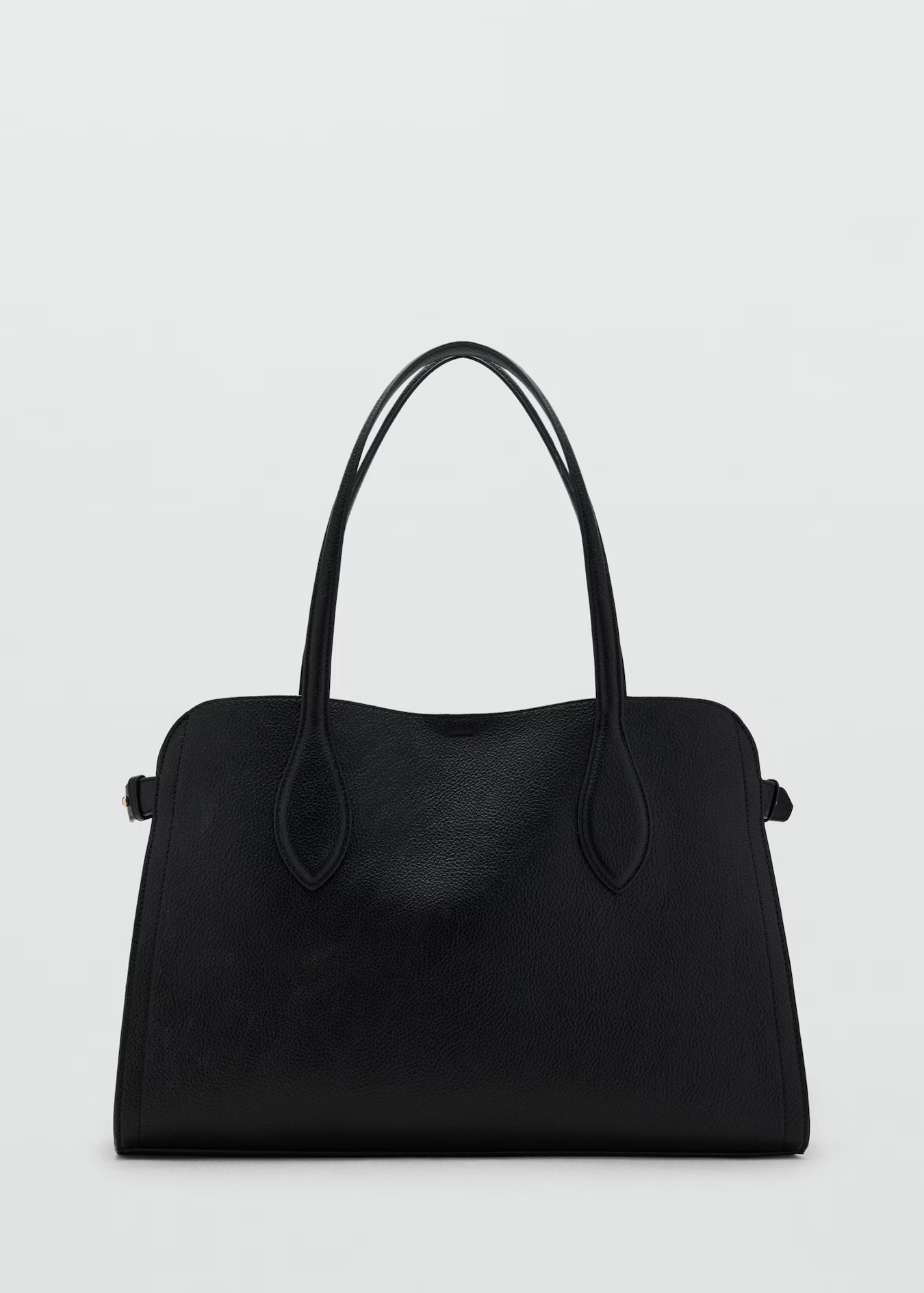 Medium bag with pebbled effect leather | MANGO (UK)