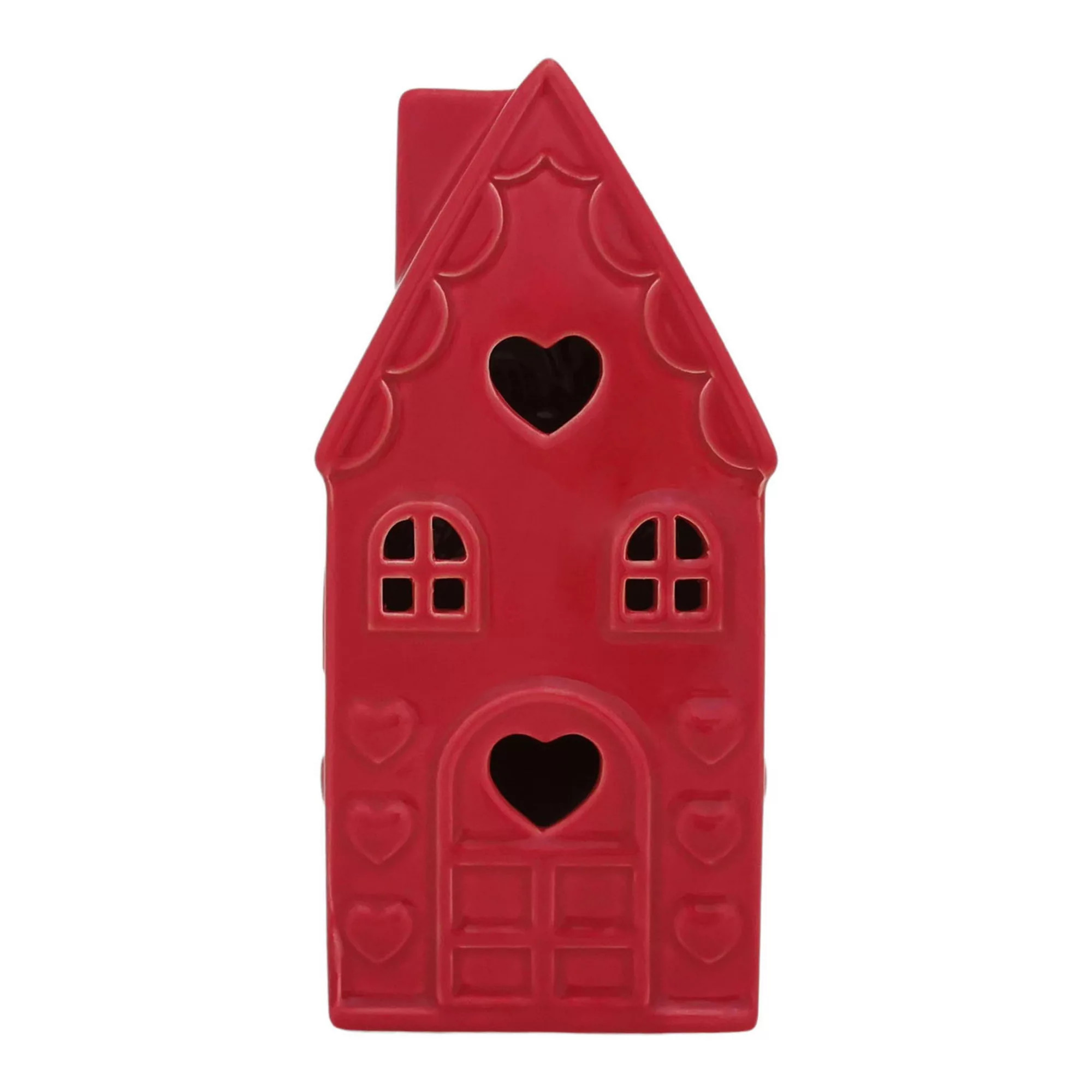 Celebrate Together™ Valentine's Day Red Ceramic LED House | Kohl's