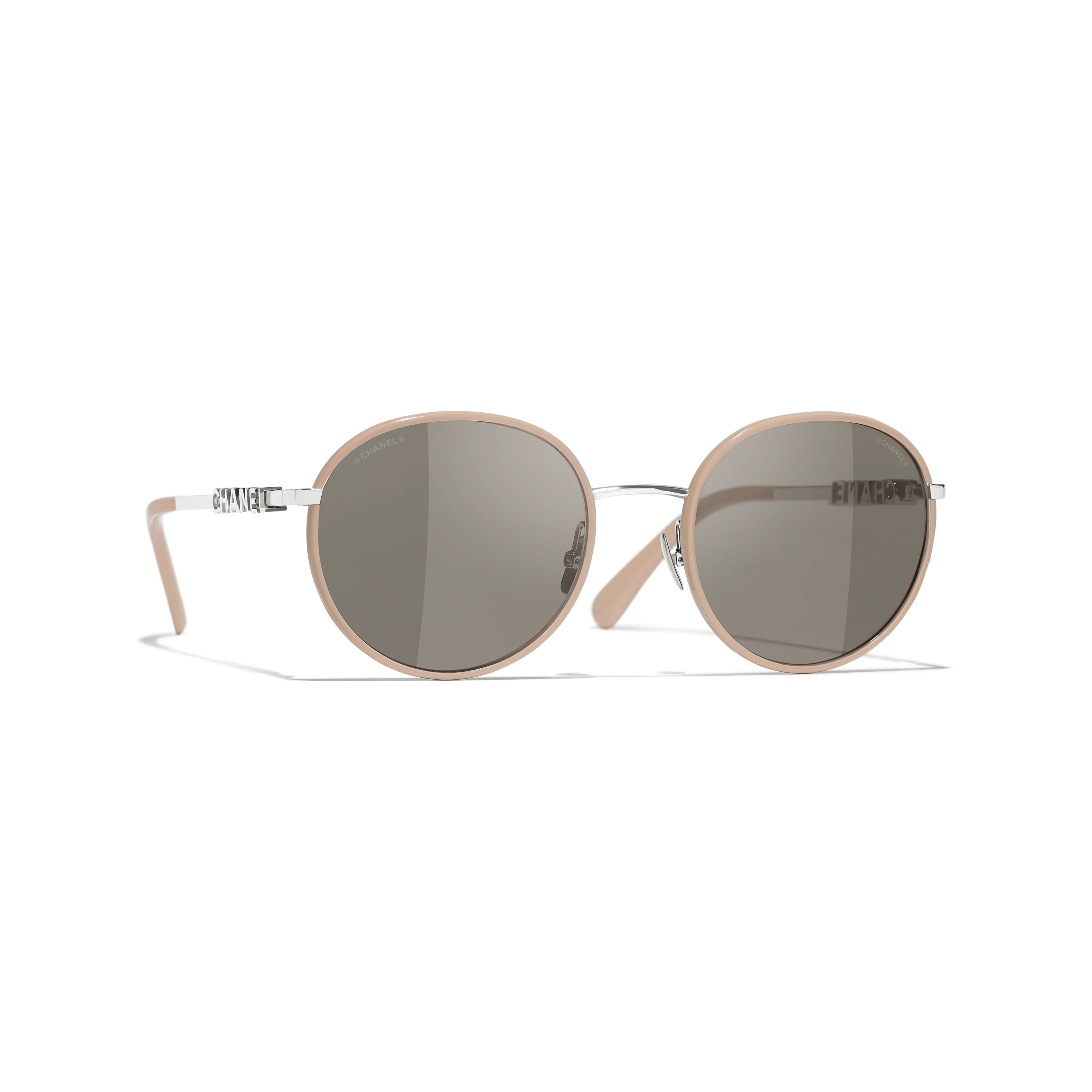 CHANEL Sunglasses: Pantos Sunglasses, metal — Fashion | CHANEL | Chanel, Inc. (US)