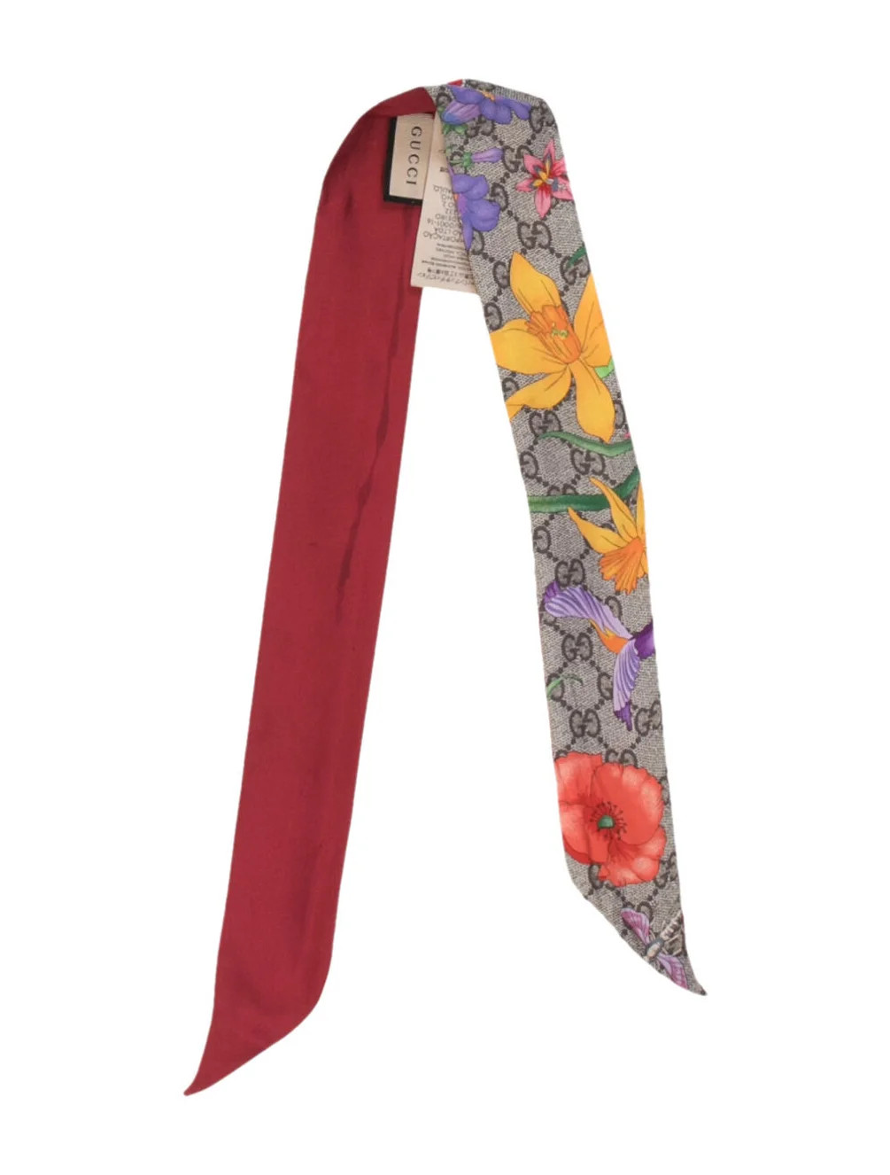 Silk Flora Print Bandana | The RealReal
