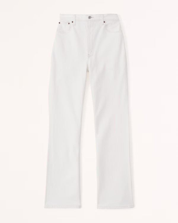 Curve Love Ultra High Rise Vintage Flare Jean | Abercrombie & Fitch (US)