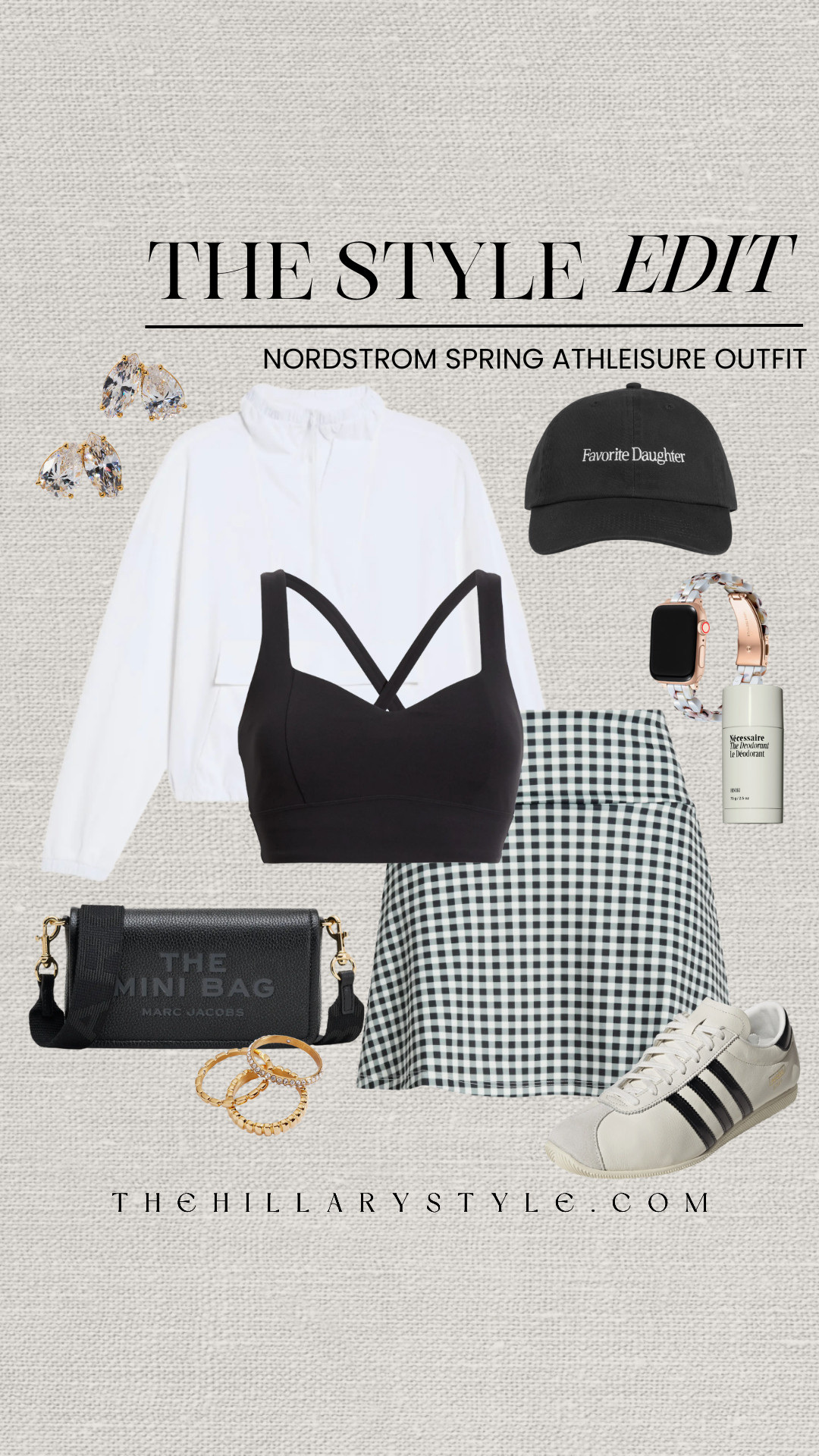 Nordstrom Spring Athleisure Outfit Edit

Elevate your spring style with this chic monochrome athleisure look from Nordstrom. Whether you’re heading to the pickleball court, hitting the golf course, or dominating the tennis scene, this outfit offers the perfect blend of performance and quiet luxury. It’s an ideal choice for busy mom life, taking you seamlessly from morning workouts to running errands in style. Featuring a trending gingham exercise skirt, a crisp white quarter-zip, and classic sneakers, this aesthetic is all about functional fashion. Shop these spring essentials to refresh your activewear wardrobe with timeless, neutral pieces. 

 #TheHillaryStyle #NordstromStyle #SpringAthleisure #PickleballOutfit #TennisCore #GolfStyle #MomLifeStyle #QuietLuxury #ActivewearFashion #SpringOutfits #LTKstyle #PinterestFashion #NeutralAesthetic #WorkoutInspiration 

#LTKootd #LTKSeasonal #LTKActive