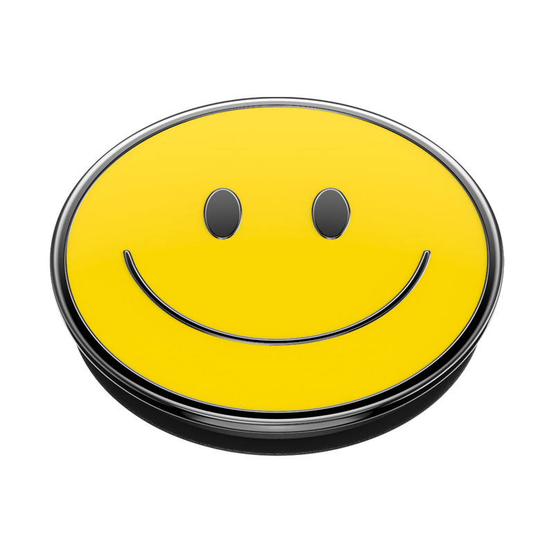 Enamel Be Happy PopGrip | PopSockets® Official | Popsockets