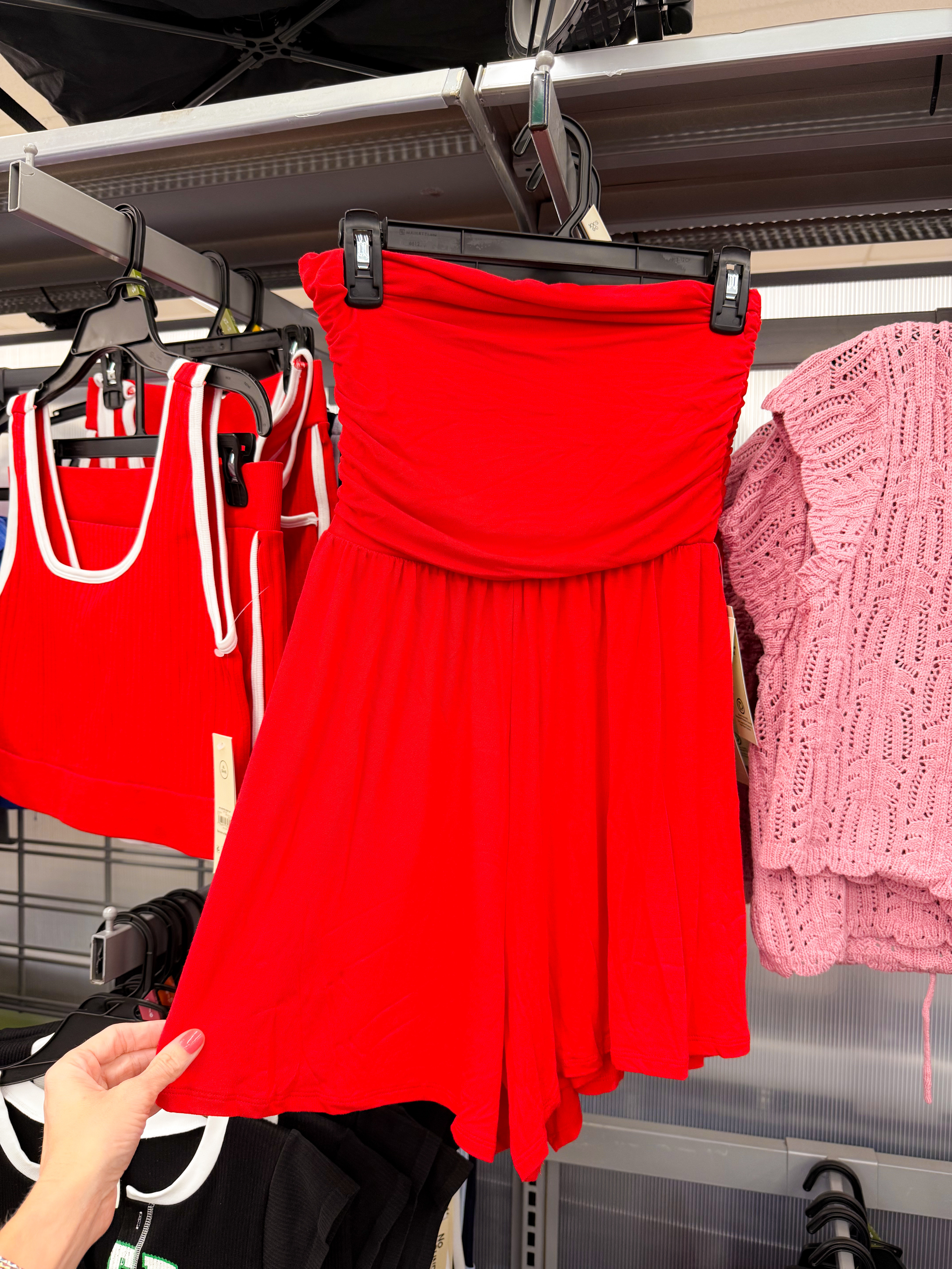 Ruched knit tube romper at Walmart!

#LTKPetite #LTKStyleTip