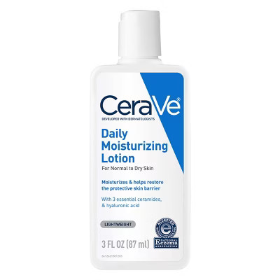 CeraVe Daily Moisturizing Face and Body Lotion for Normal to Dry Skin – 3 fl oz | Target
