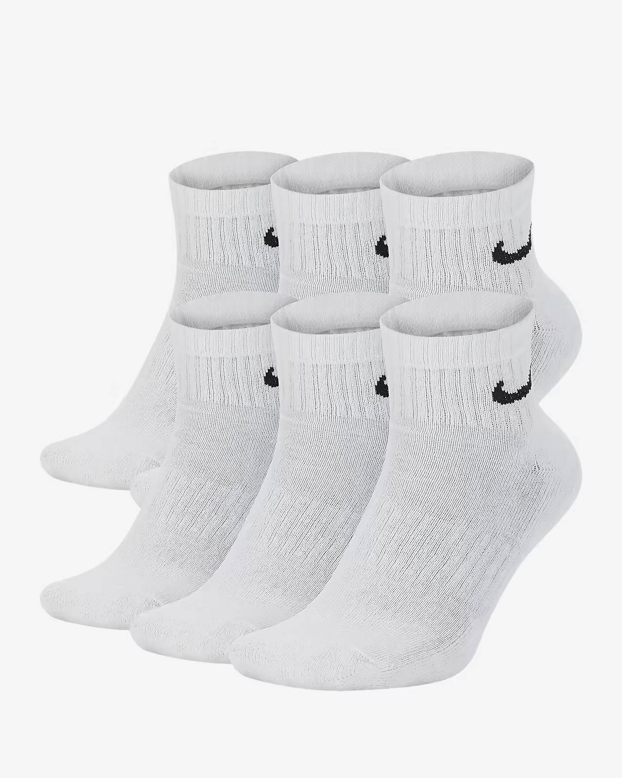 Nike Everyday Cushioned Training Ankle Socks (6 Pairs). Nike UK | Nike (UK)