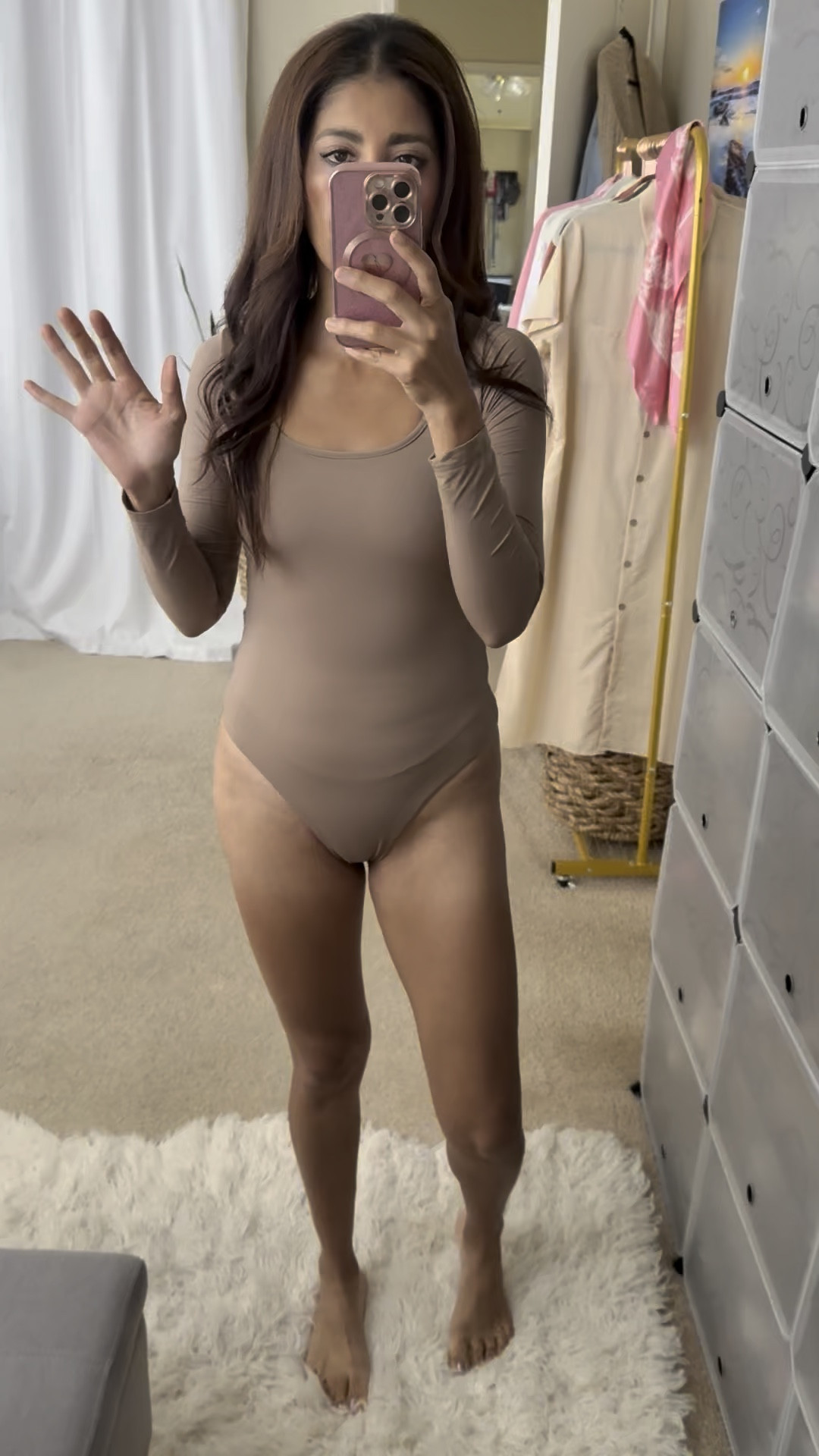 This long sleeve bodysuit thong style is my new go-to! Super comfortable, stretchy, and double-layered for that perfect tummy control without feeling squeezed. It’s incredibly soft and totally designer-inspired. A must-have Amazon find! 💫 #AmazonFinds #BodysuitLove #TummyControl

Teacher outfit. Travel outfit. Travel fashion. Lounge wear. Casual. long sleeve bodysuit, thong bodysuit, tummy control, double-layer bodysuit, stretchy bodysuit, comfortable style, designer inspired, soft bodysuit, Amazon finds, shapewear, bodysuit fashion, versatile fashion, fall essentials, stylish layers, chic basics.

#LTKMidsize #LTKFindsUnder50 #LTKVideo