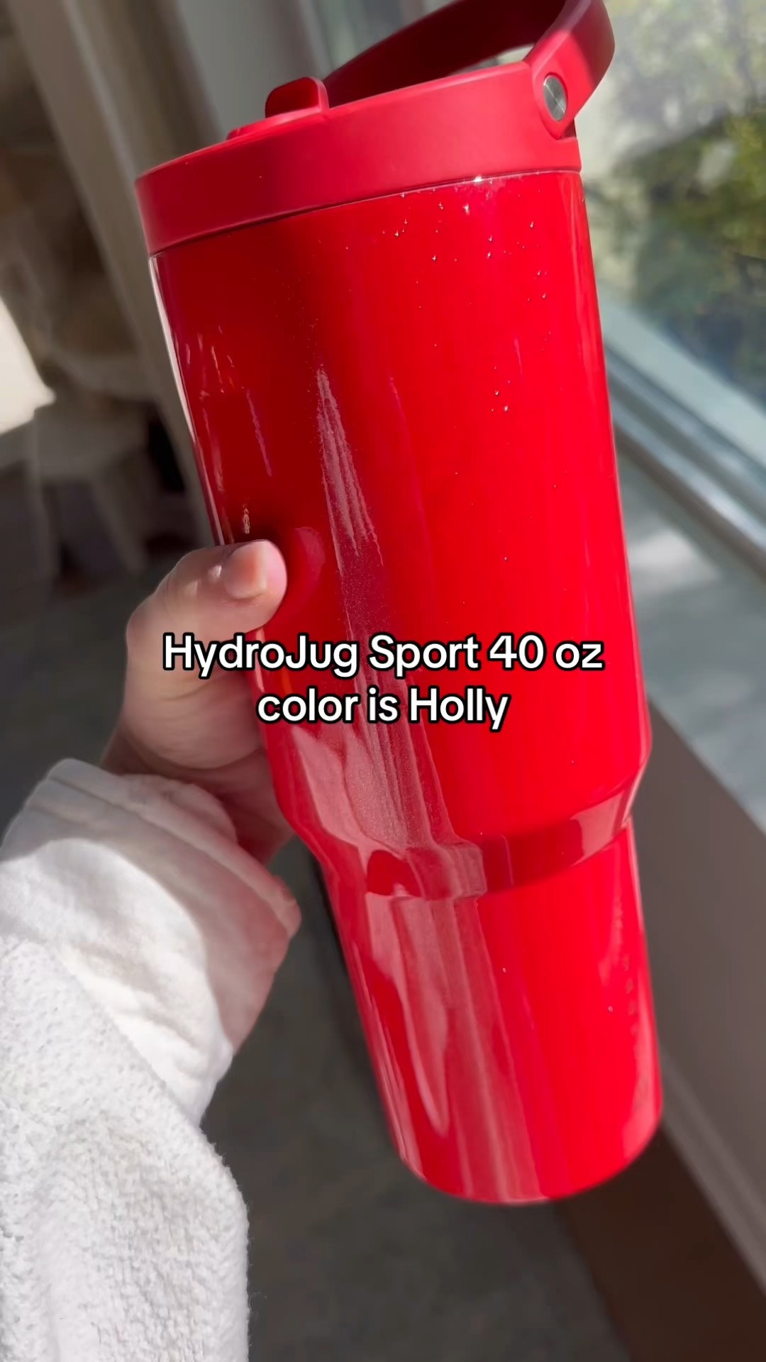 Hydrojug Sport 40 oz in limited edition color Holly 

#LTKHoliday #LTKselfcare #LTKActive