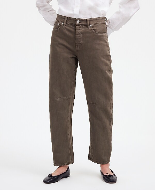 The Darted Barrel-Leg Jean | Madewell | Madewell