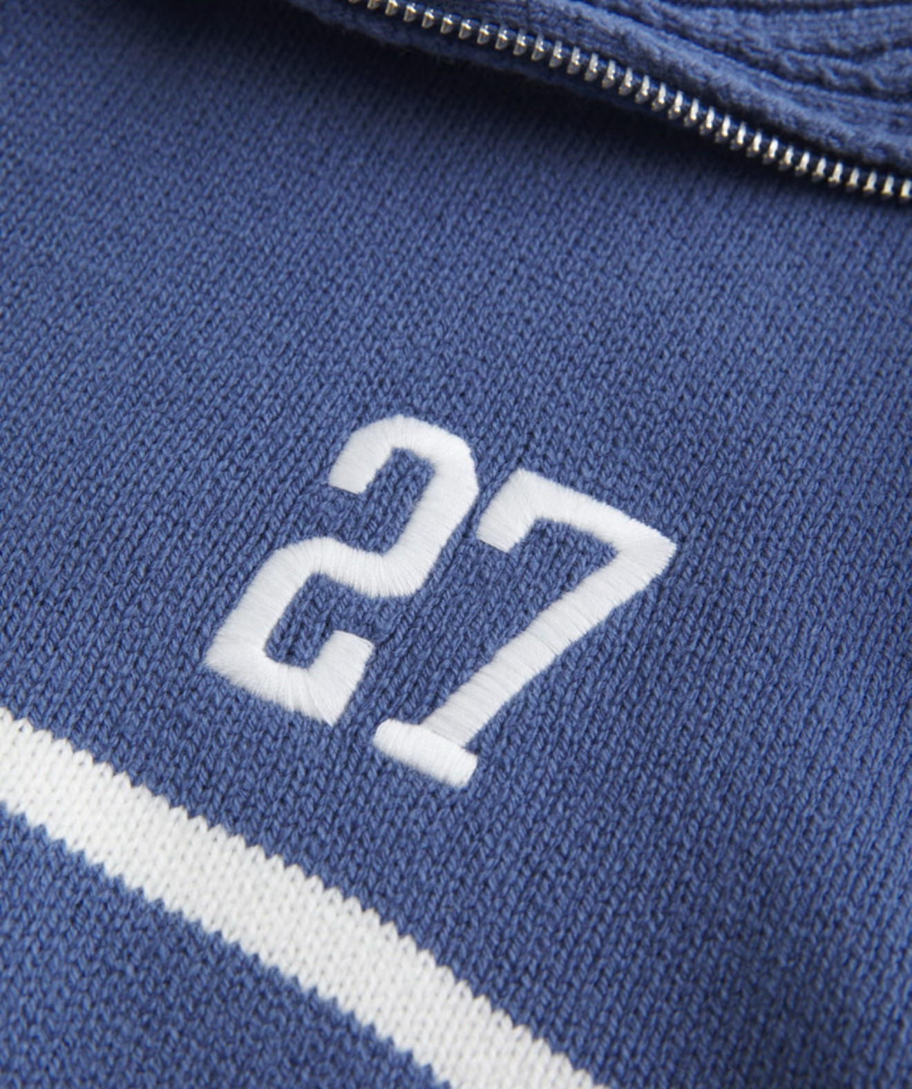 One of the mist have Oversized Half-Zip Graphic Sweater