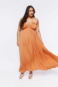 Plus Size Halter Maxi Dress | Forever 21 (US)