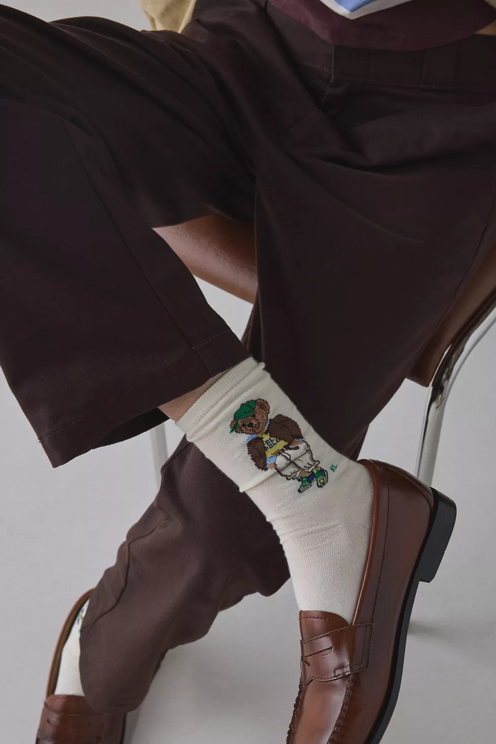 Polo Ralph Lauren Polo Bear Cotton-Blend Sock | Urban Outfitters (US and RoW)