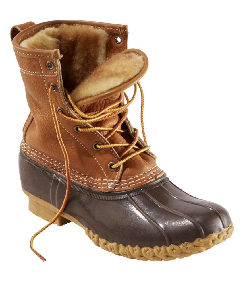 Women's Bean Boots, 8" Shearling-Lined Insulated | L.L. Bean