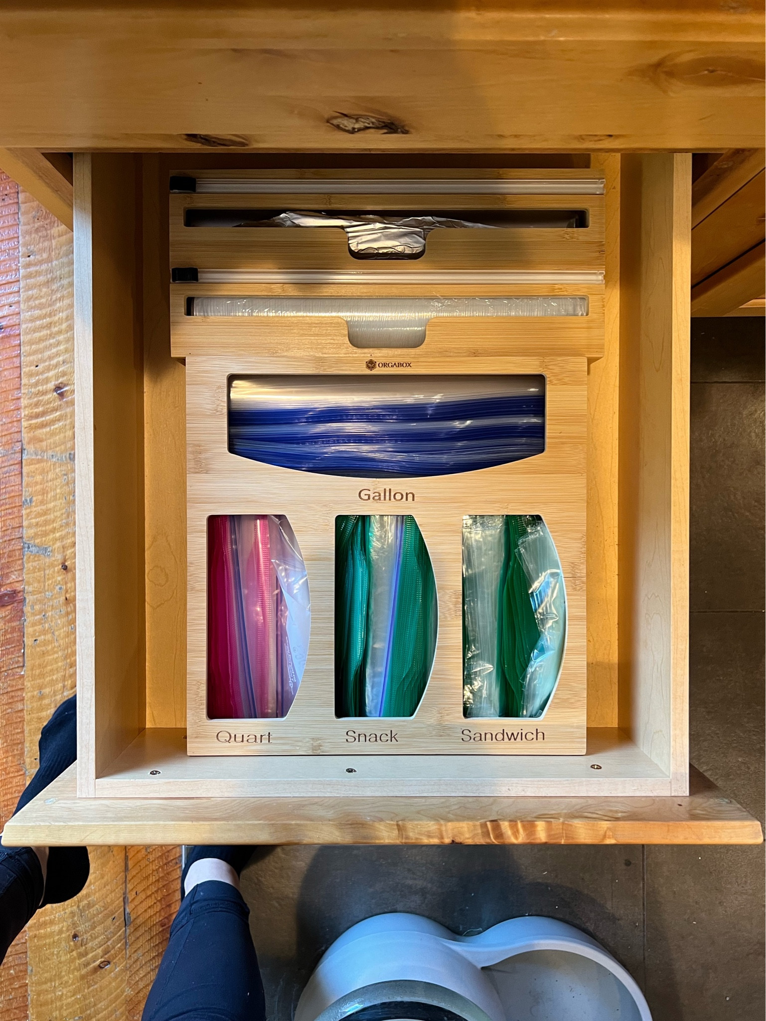 Supplying baggies, foil, and plastic wrap in your Airbnb is such a nice surprise for guests but can be hard to keep track of what needs to be restocked. These organizers look great AND make it easy to know when each of these needs to be restocked. 

#LTKunder50 #LTKunder100 #LTKhome