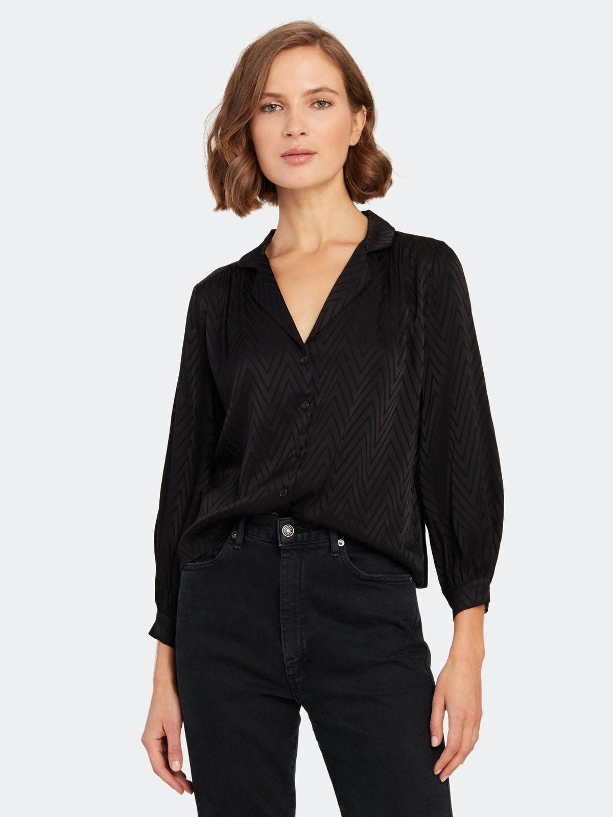 Emilia Button Down Top | Verishop